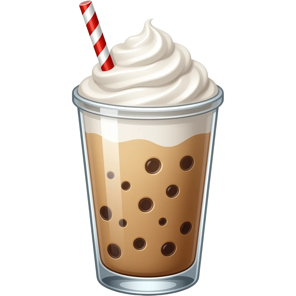 Milkshake emoji