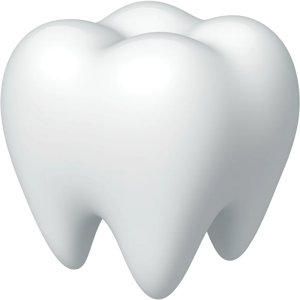Tooth emoji