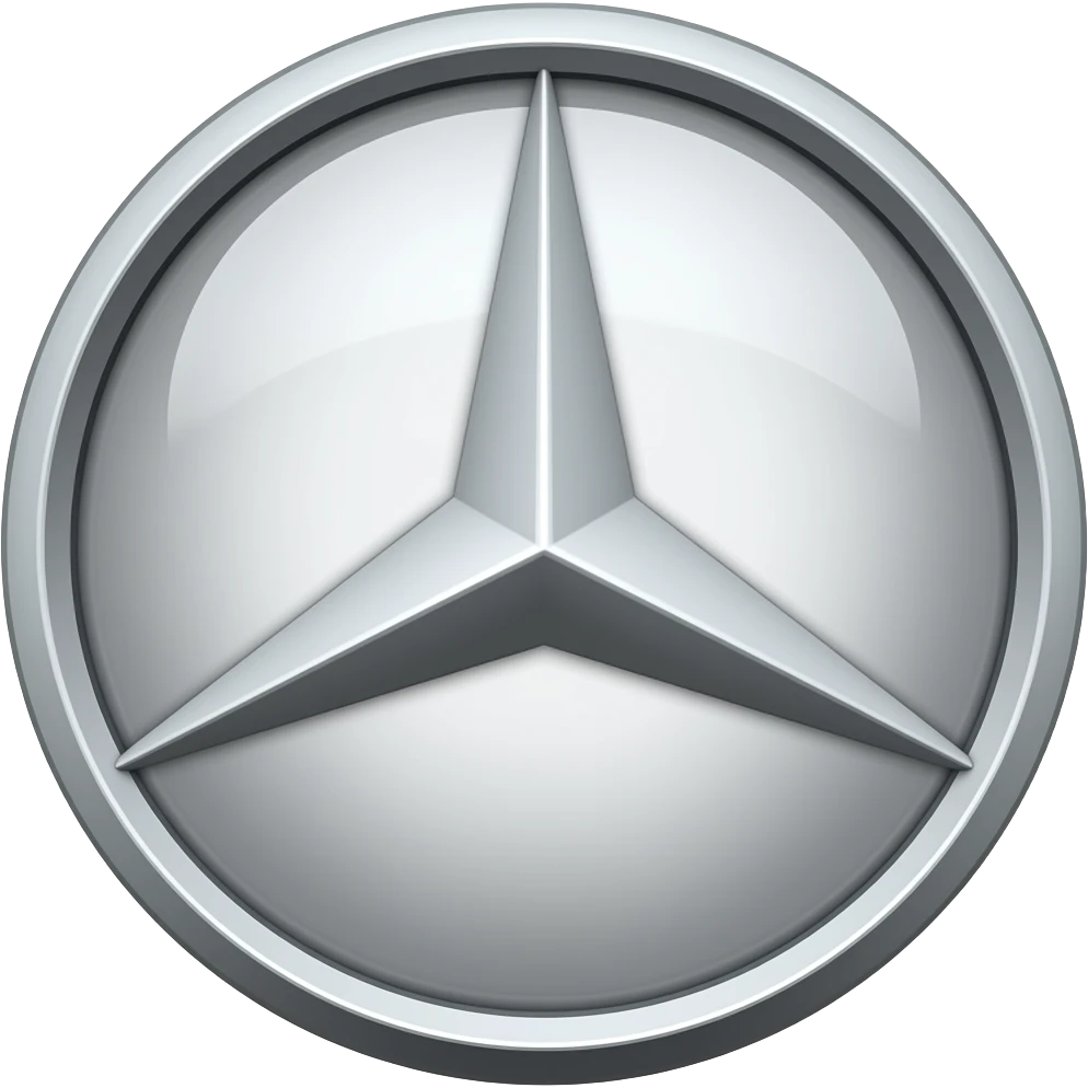 Emoji cu emblema Mercedes emoji