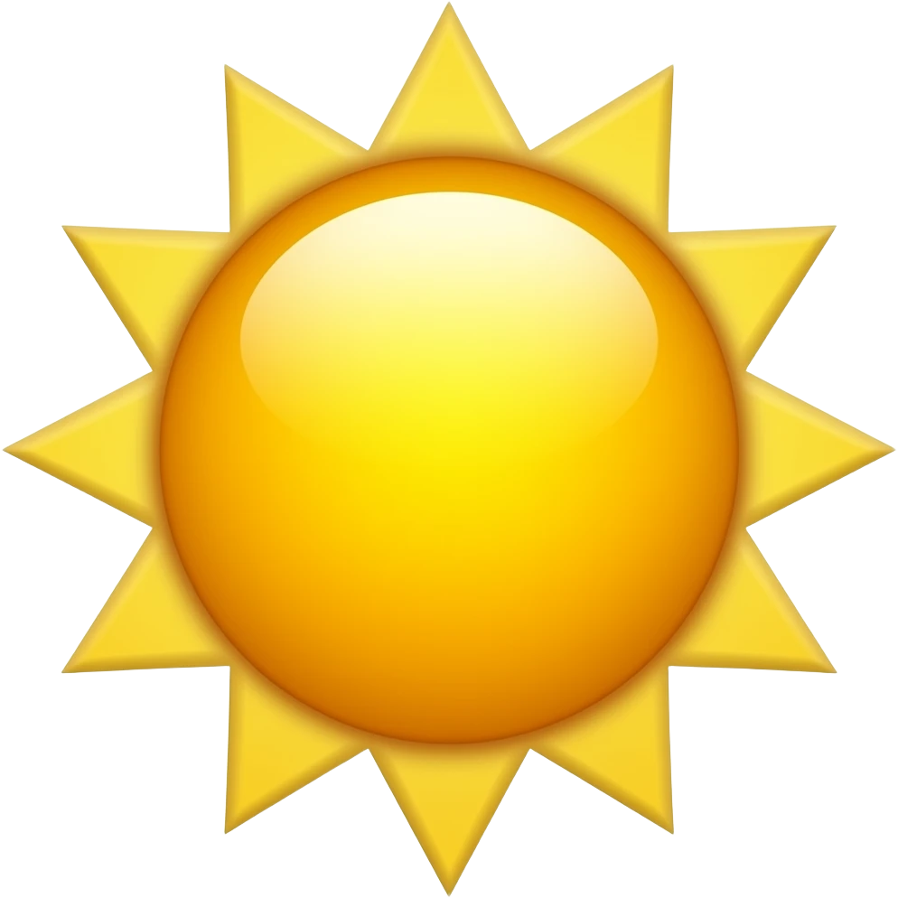 sun emoji
