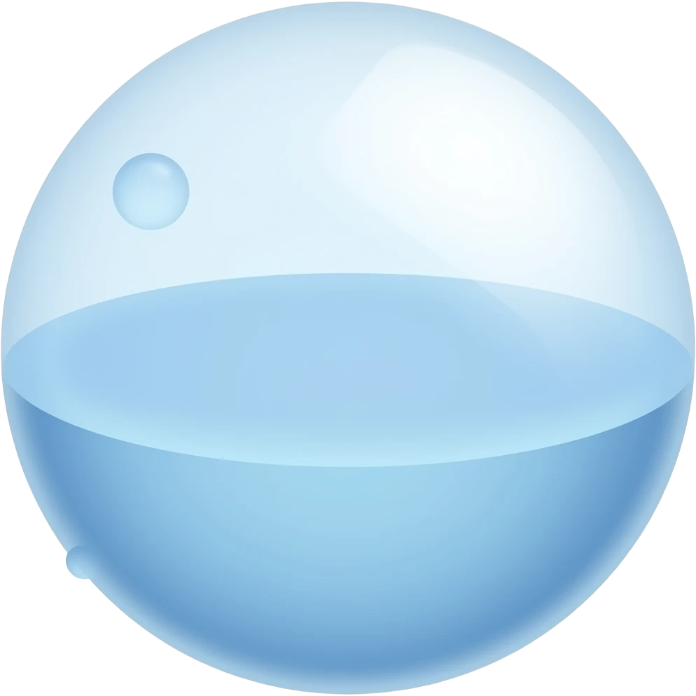 Water molecule emoji