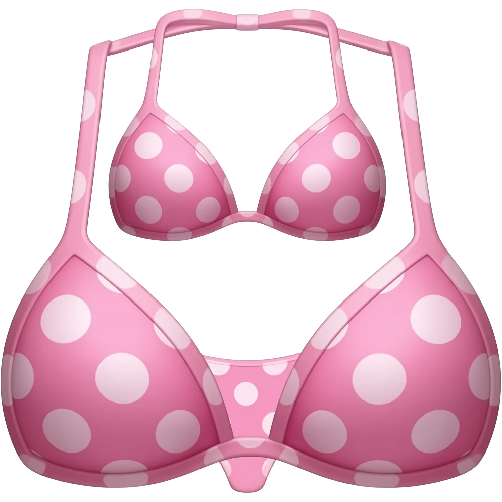 pink bikini emoji