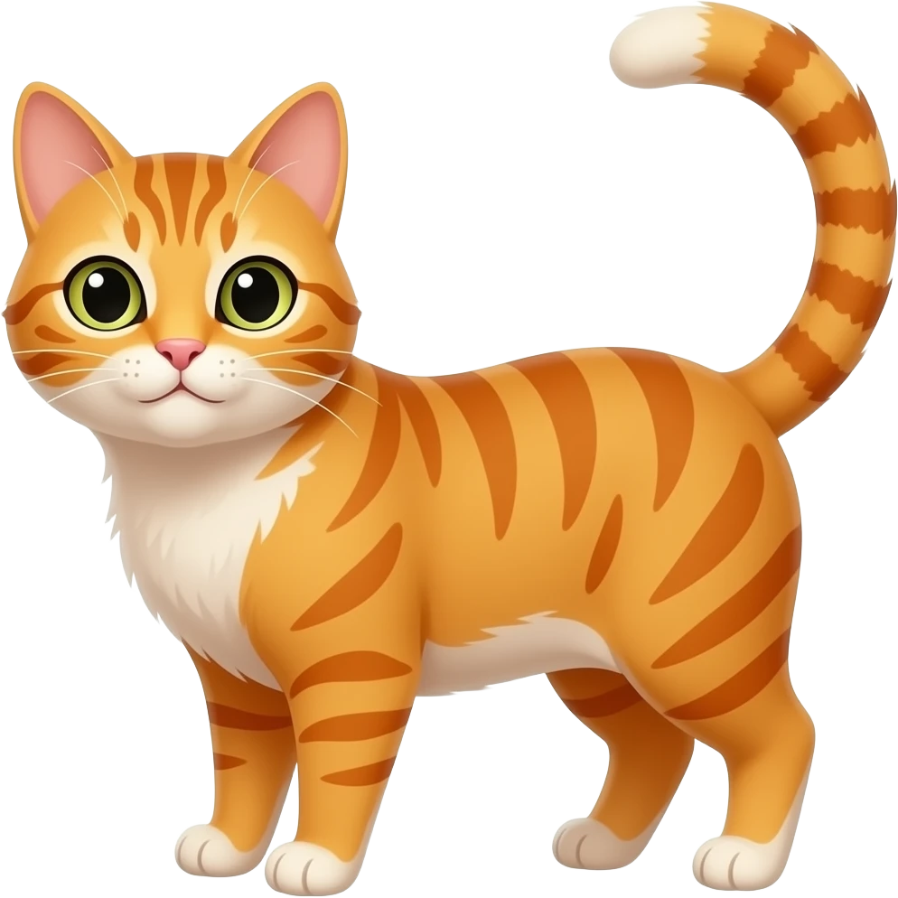 orange cat emoji