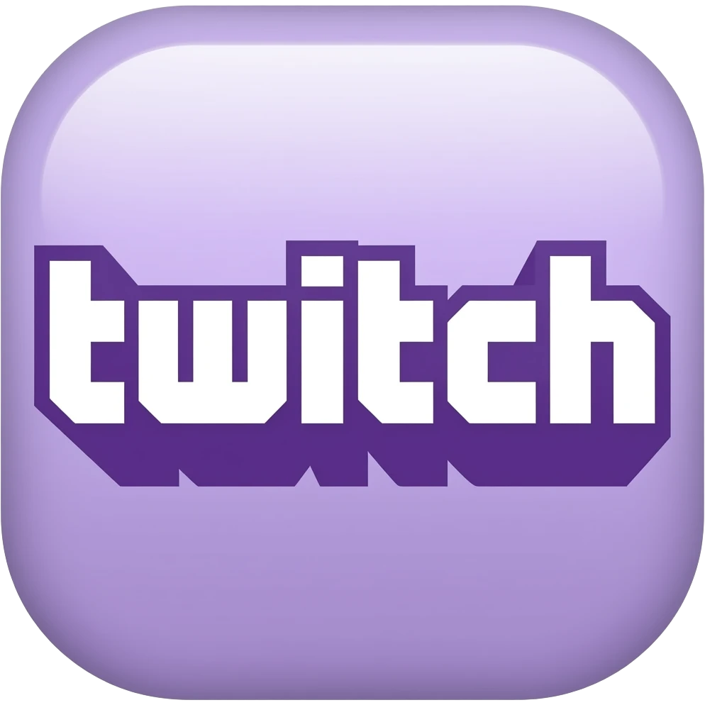 Twitch logo emoji