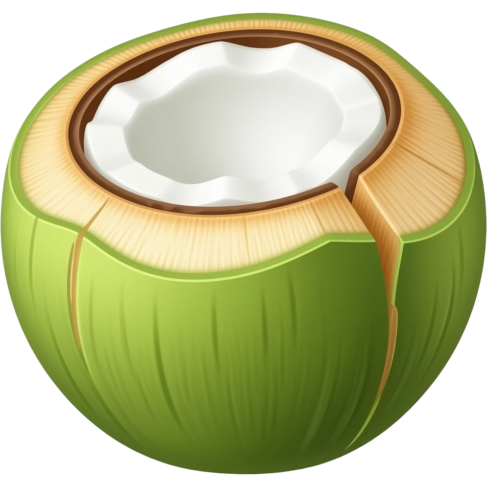 Coconut emoji