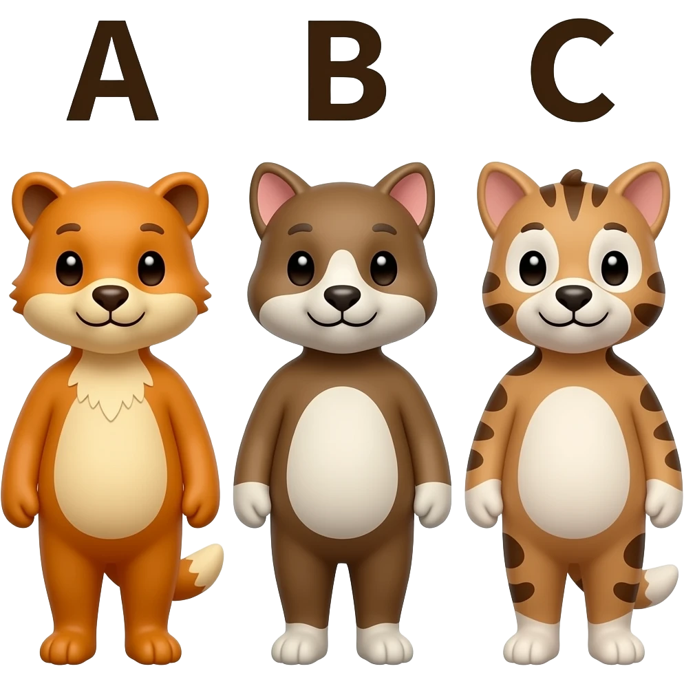 ABC animals emoji