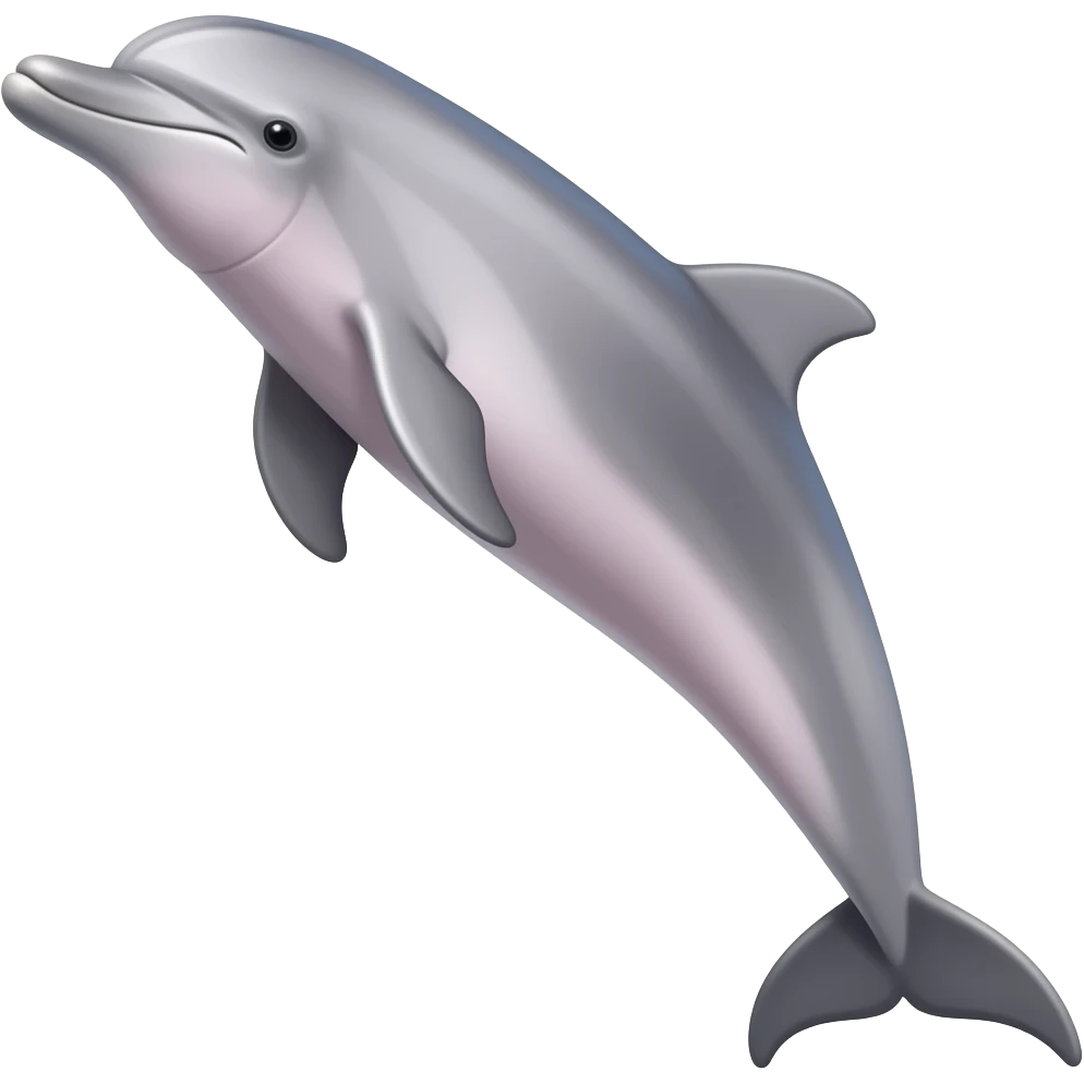 Amazon pink river dolphin emoji