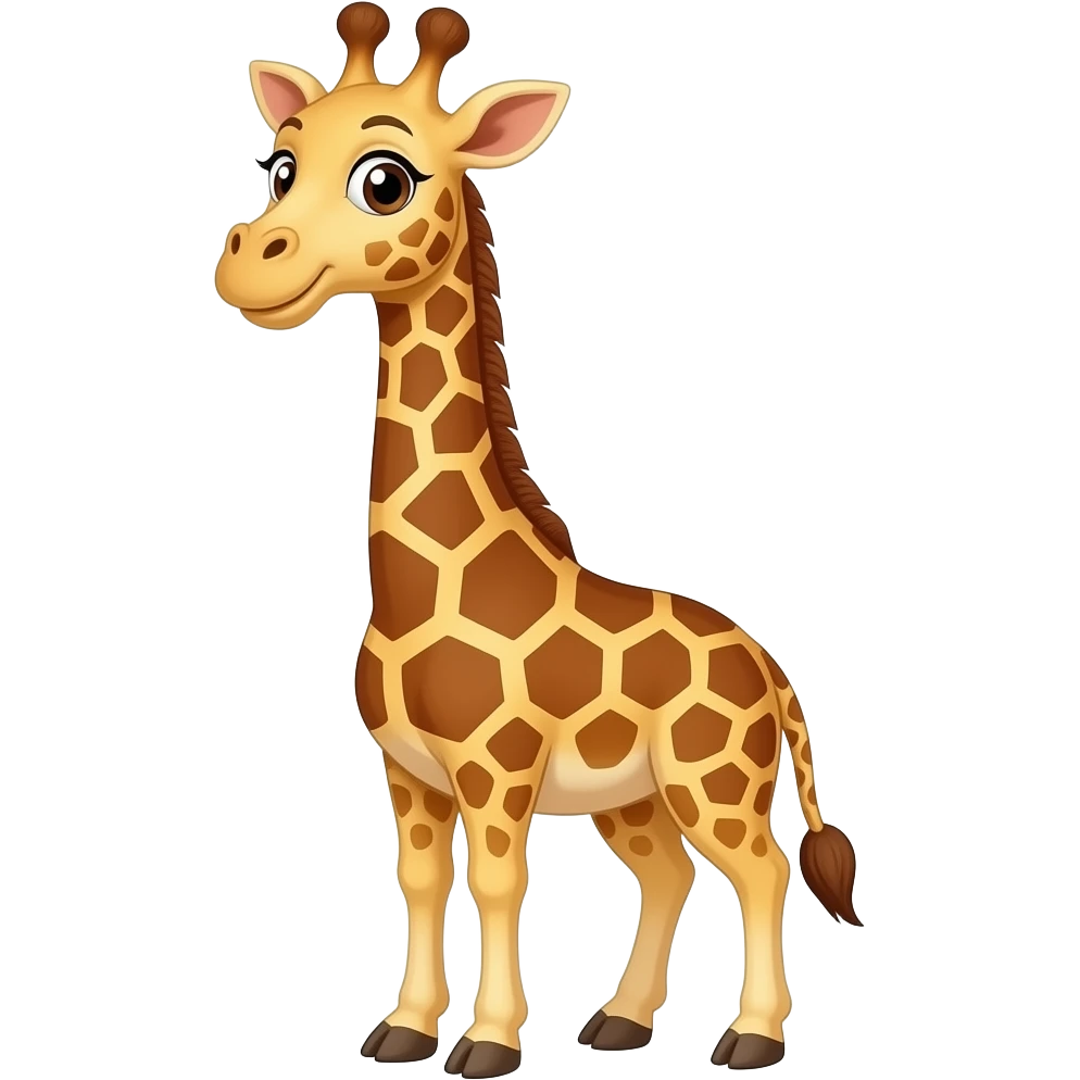 Cartoon Giraffe emoji