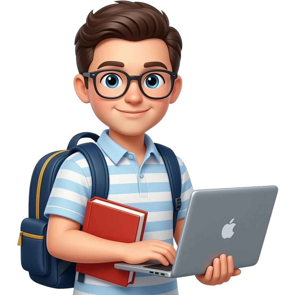 📚💻🎒 emoji