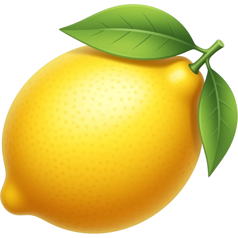 Lemon emoji