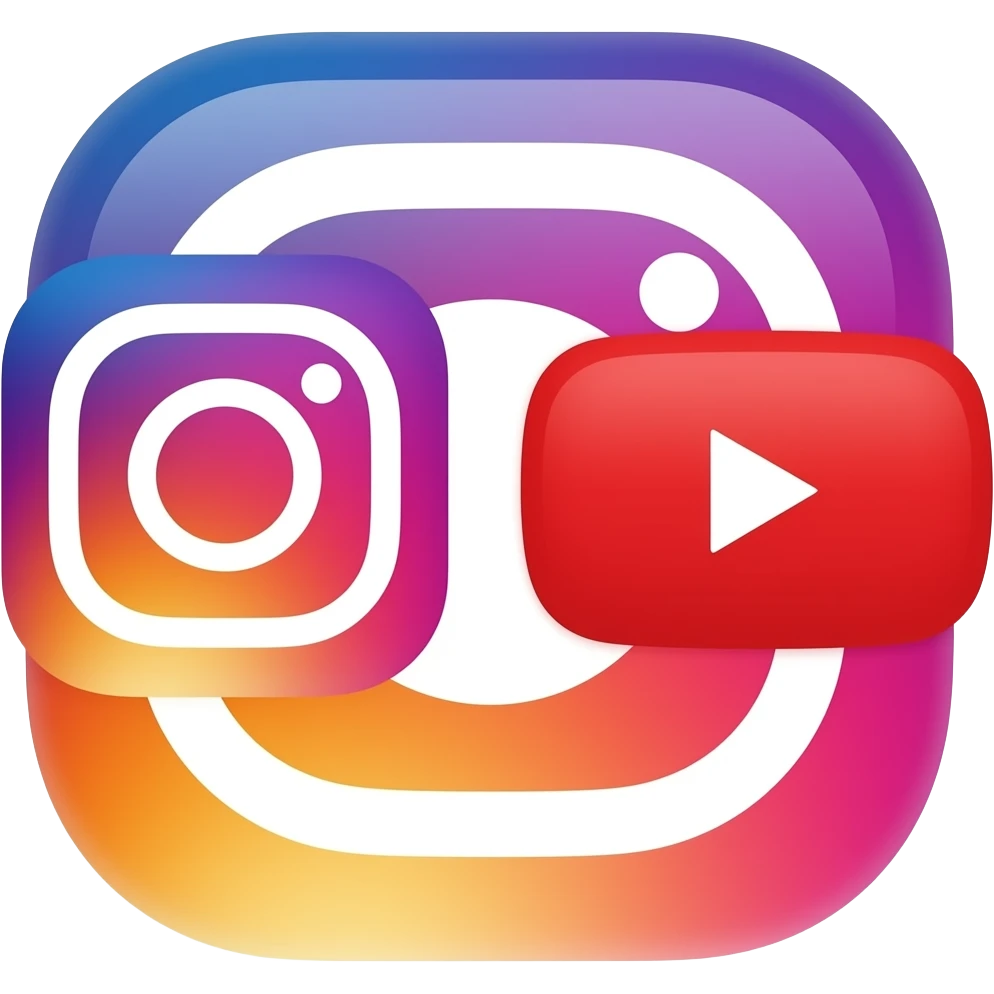 Instagram and YouTube emoji