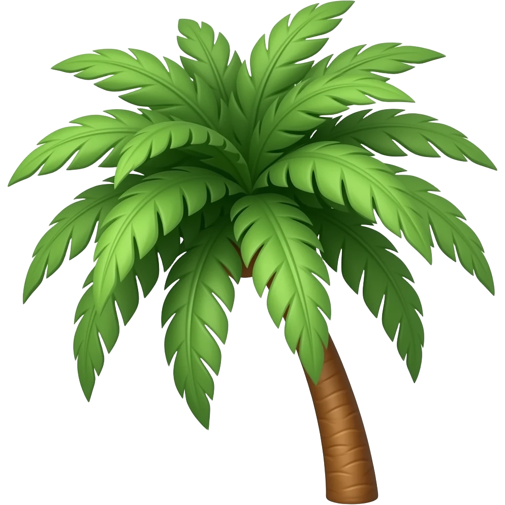 Palm tree emoji