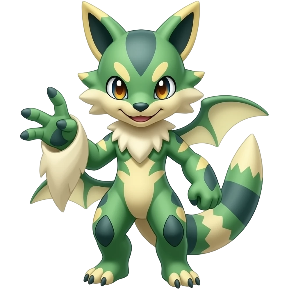 Larvitar-Axew-Genesect-Exveemon-animal-hybrid emoji