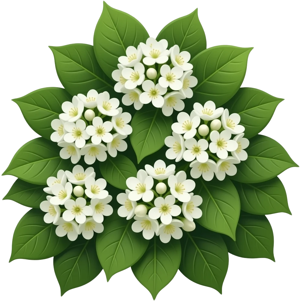 mountain laurel emoji