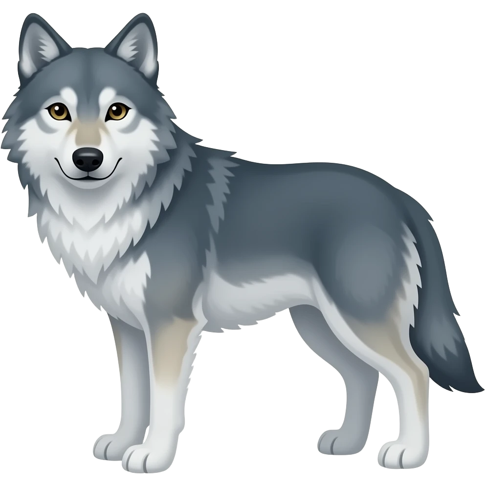 Wolf emoji