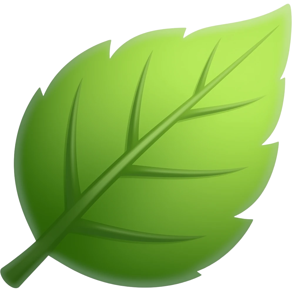 Leaf emoji