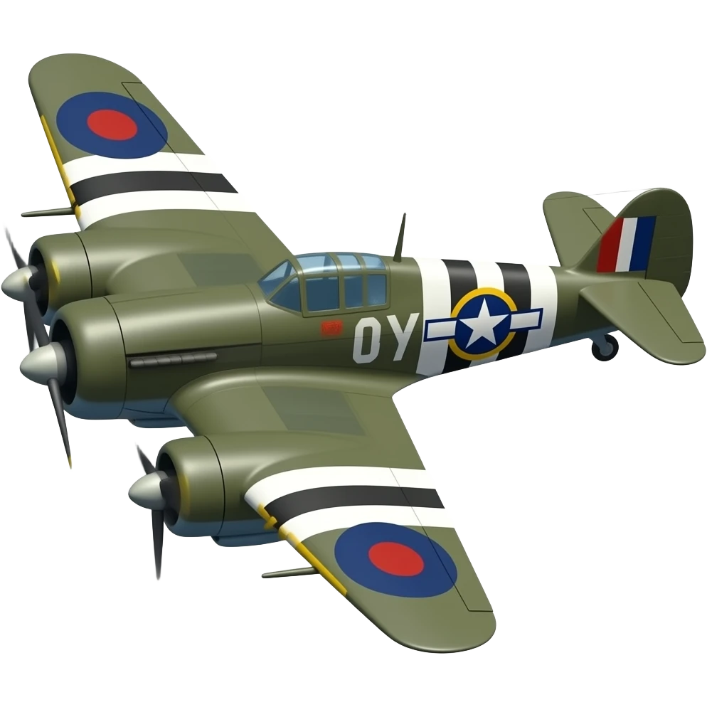 WW2 easy airplane emoji