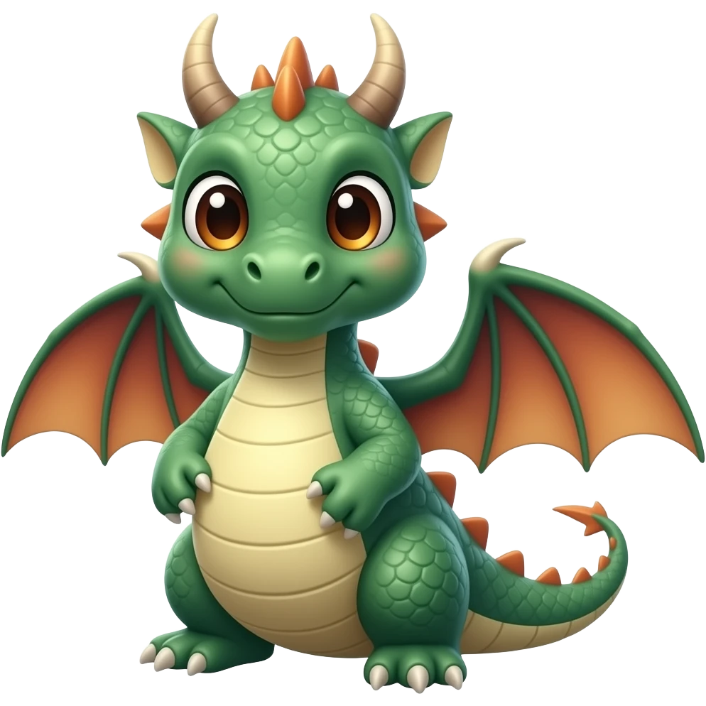 cute dragon emoji