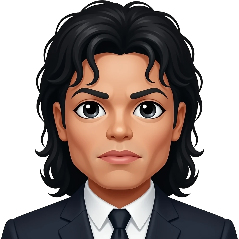 Michael Jackson Looks Sad emoji
