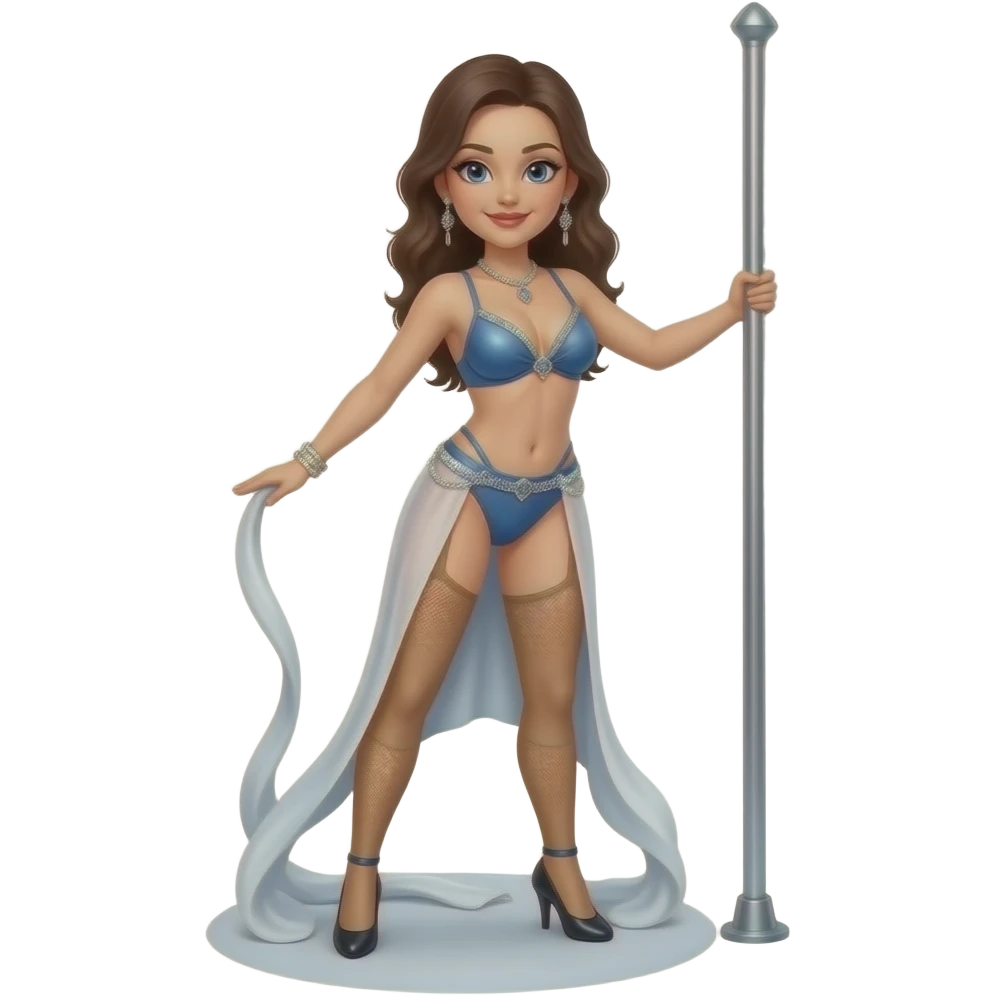 Pole dancing emoji