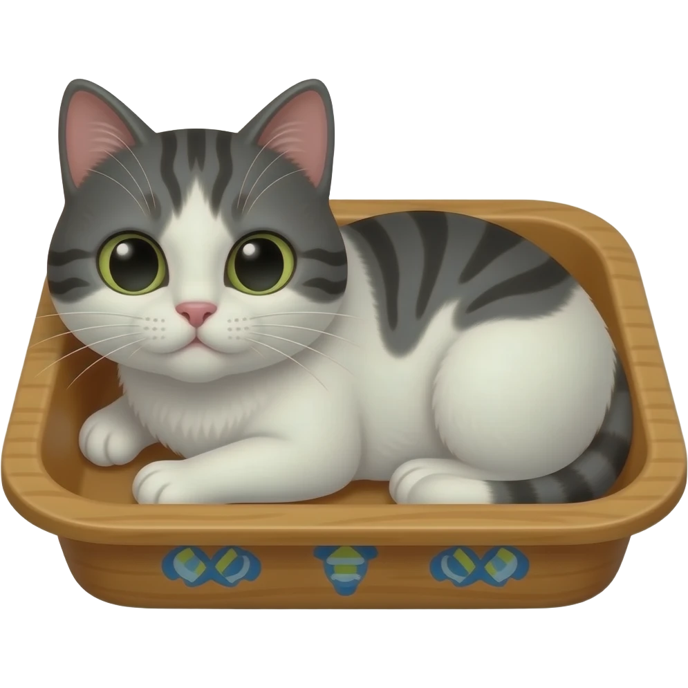 remove the cat tray emoji