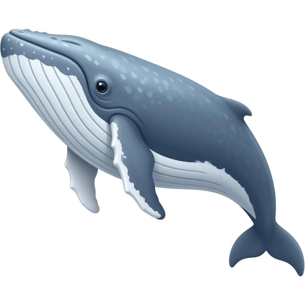 Humpback whale emoji