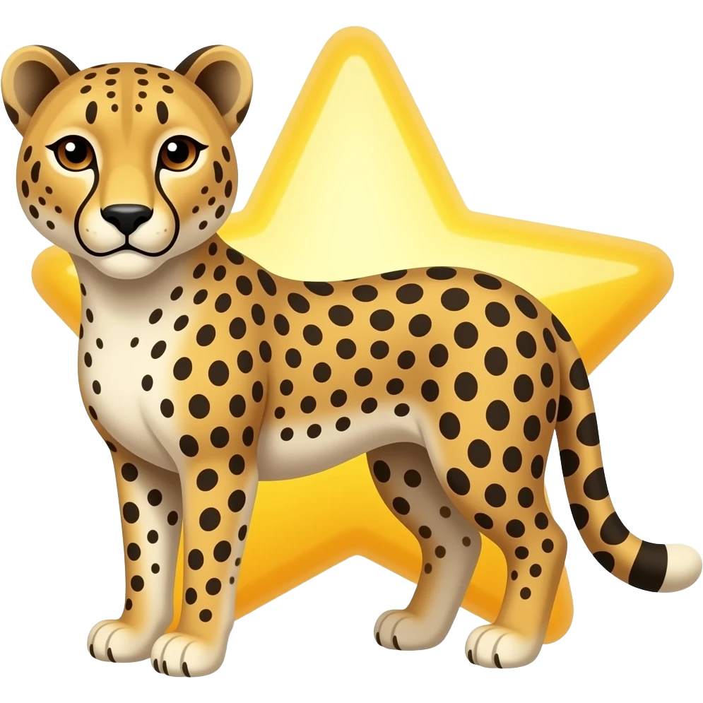 ⭐️ 🐆 emoji