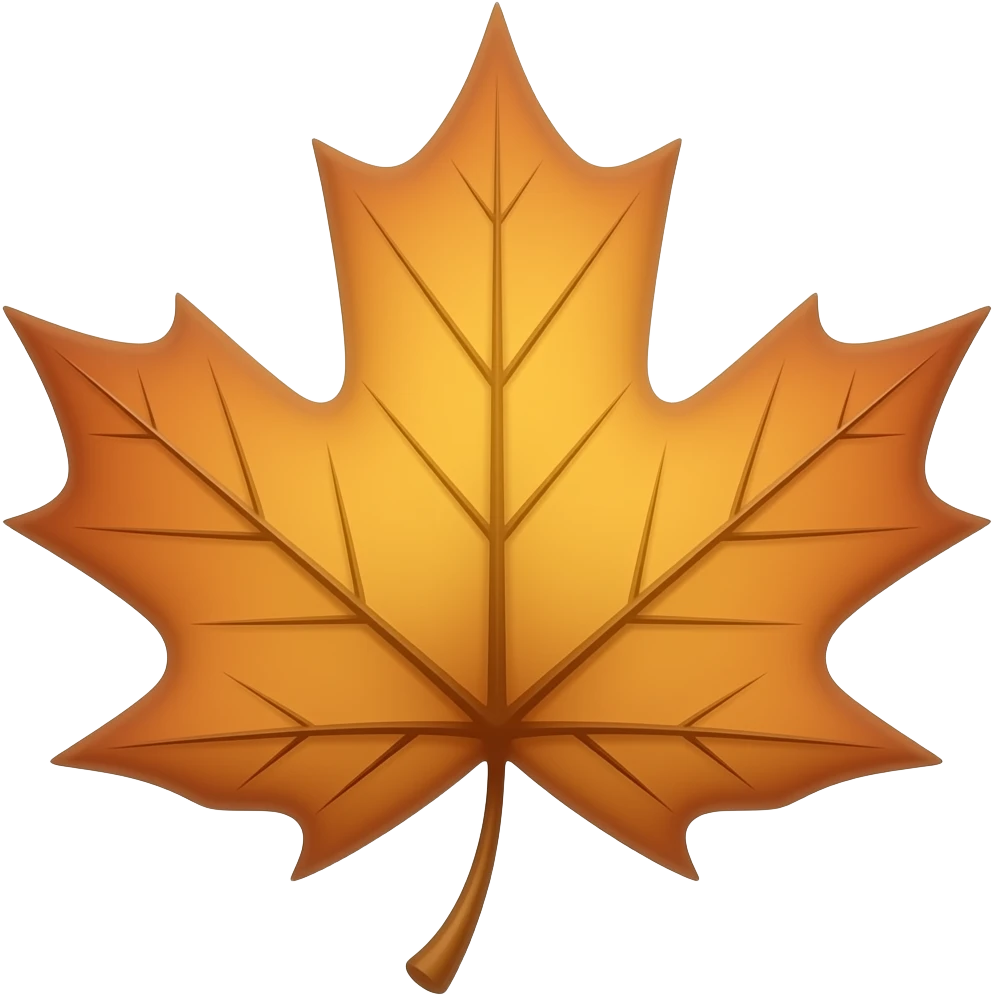 leaves emoji