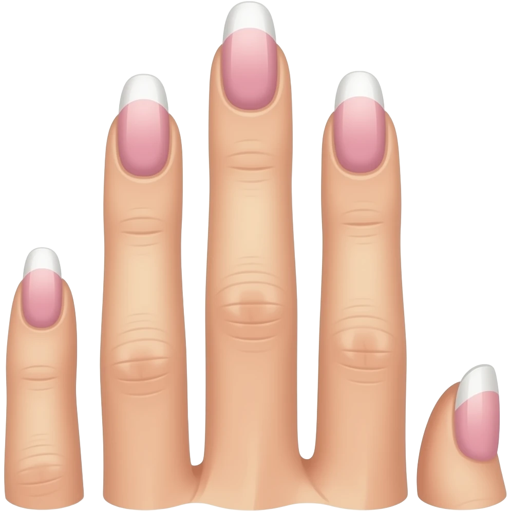 uñas pintadas emoji