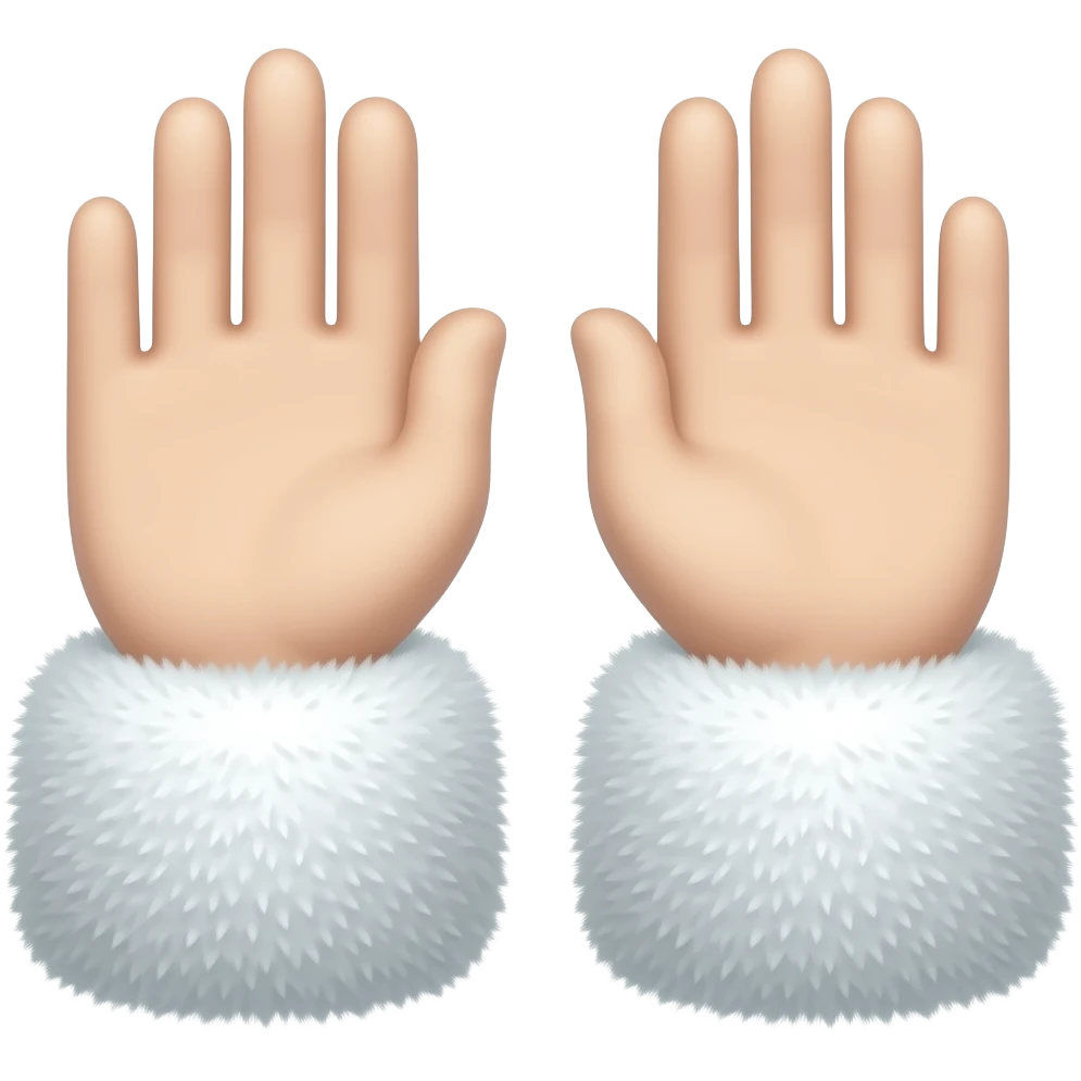 fuzzy cuffs emoji