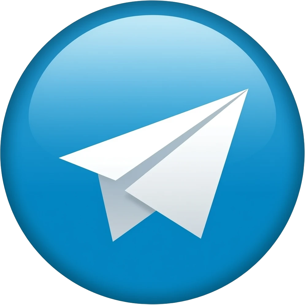Telegram icon emoji