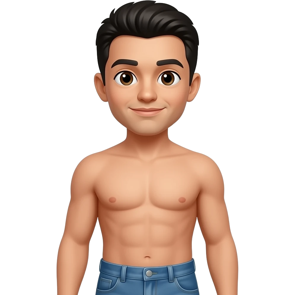 Enaldinho naked naked  full body. emoji