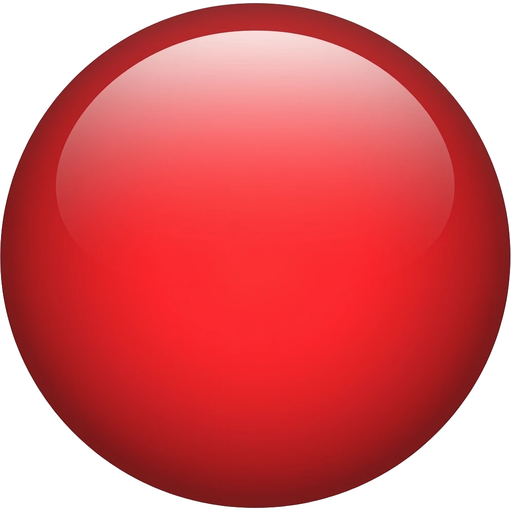 red cicle emoji