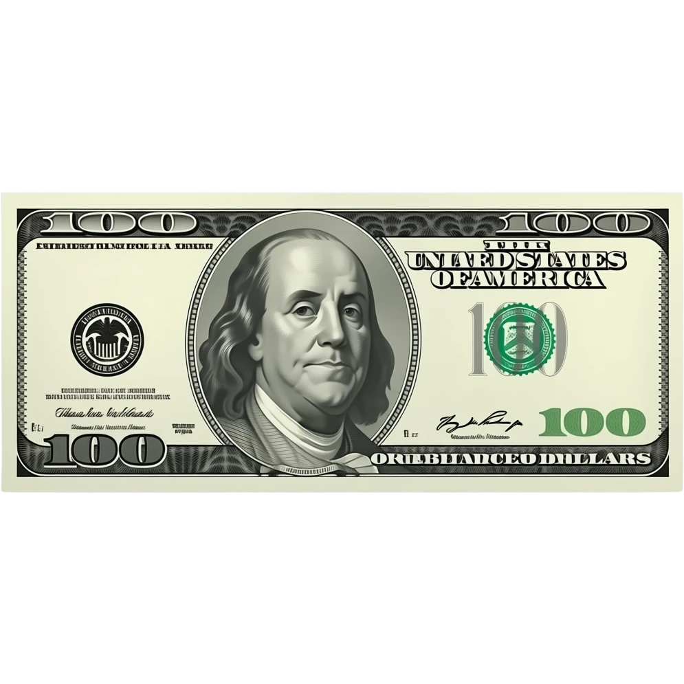 The dollar emoji