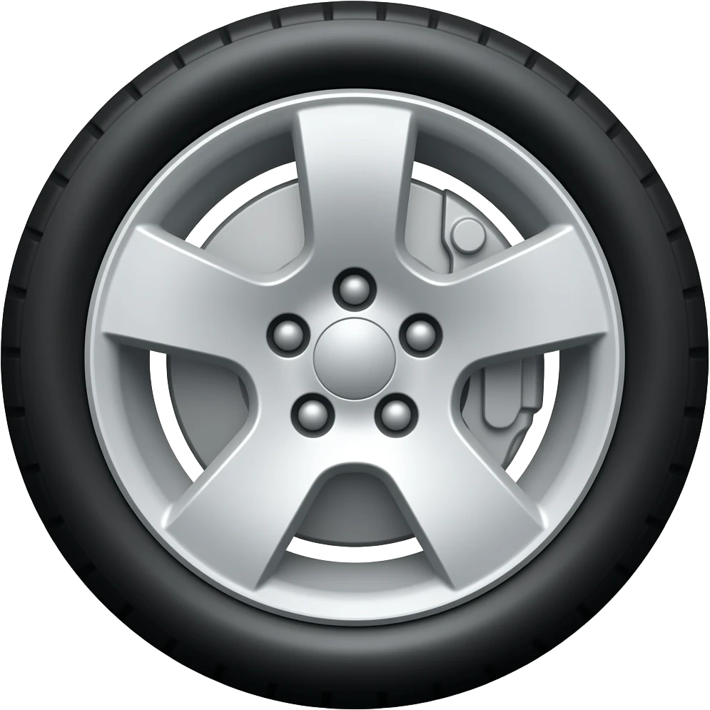 car wheel emoji
