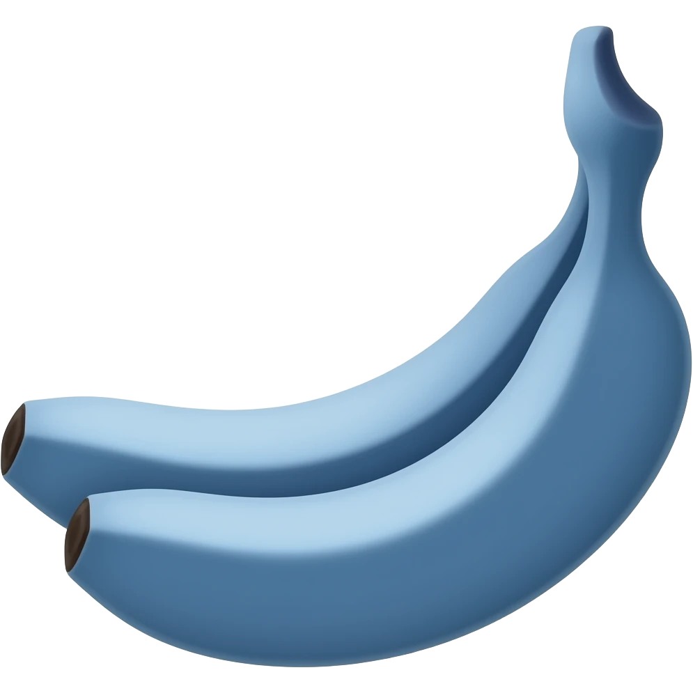 Blue Java Banana emoji