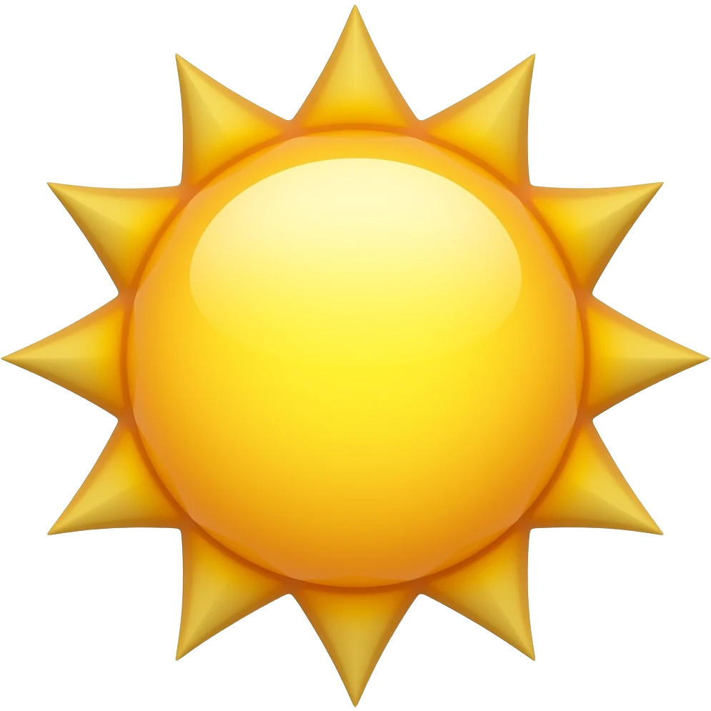 sun emoji