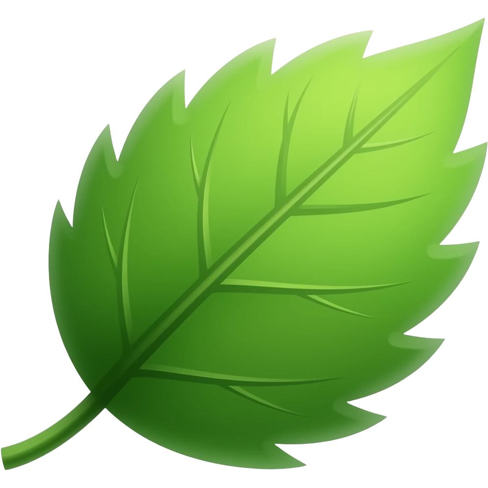 leaf pen emoji