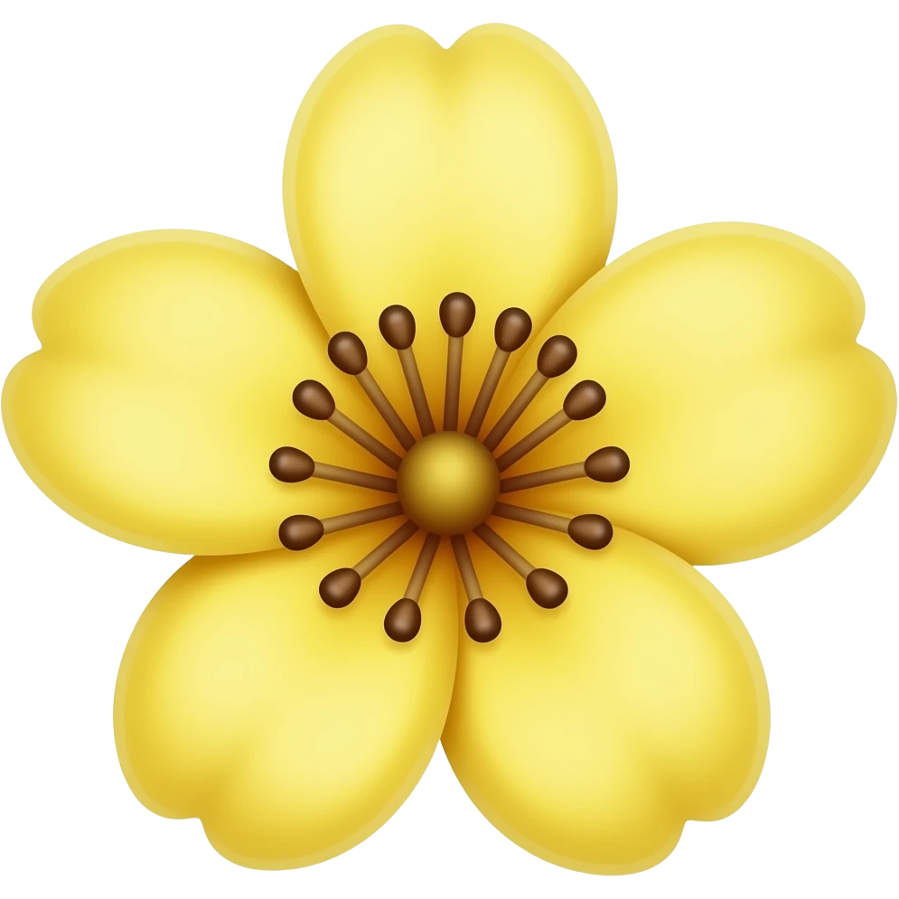 нарисуй цветок quince emoji