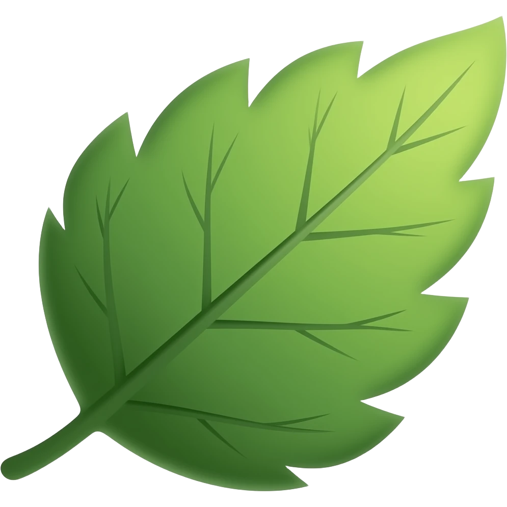 Leaf emoji