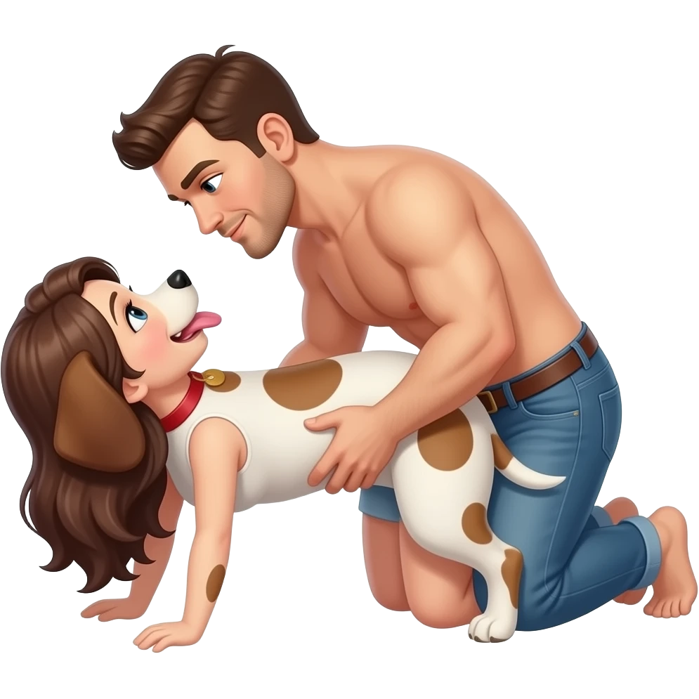 Emoji levrette sexuelle emoji