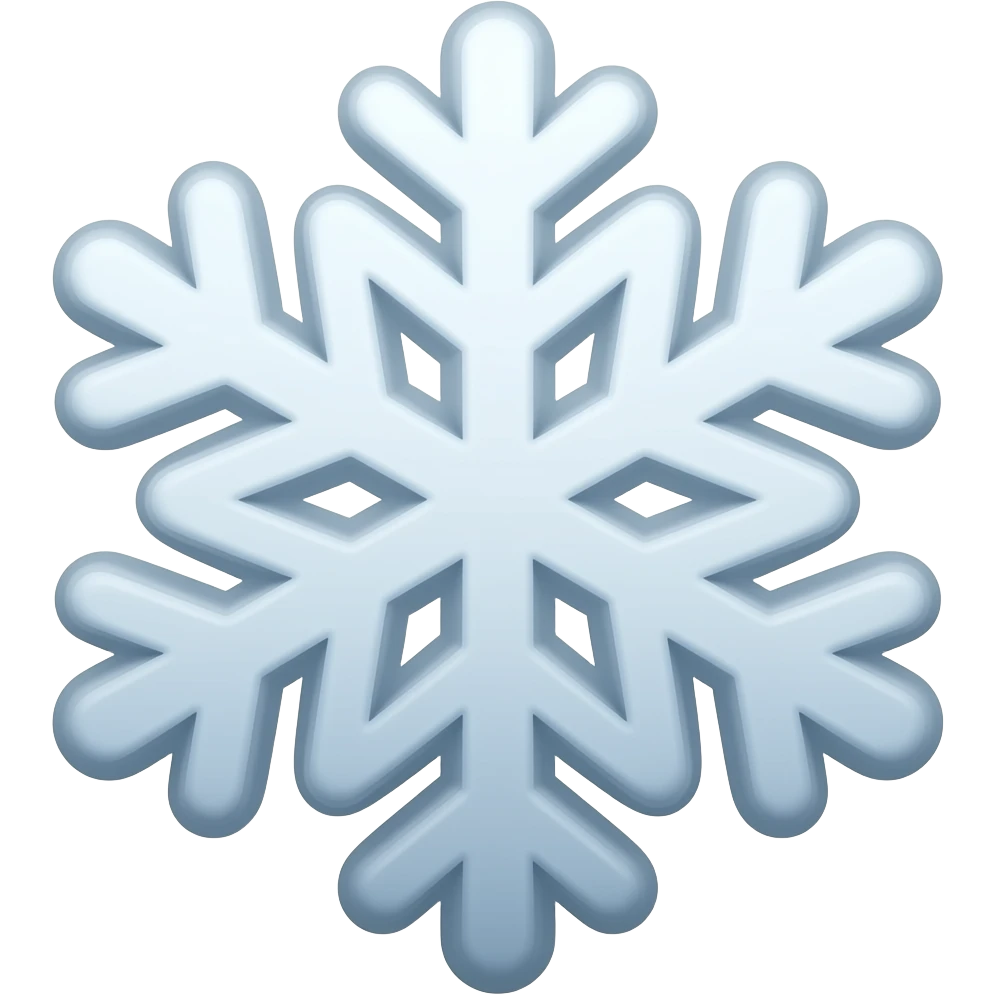 snows emoji