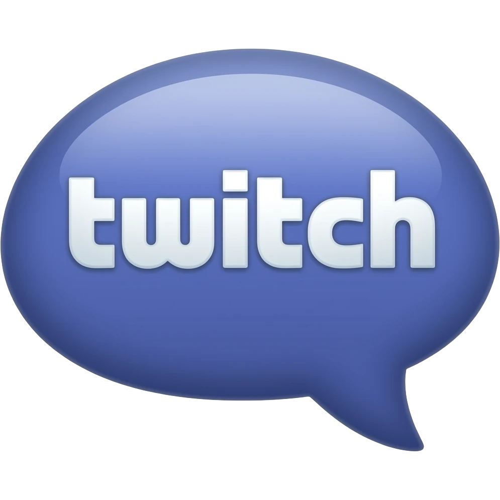 Twitch speak bubble emoji