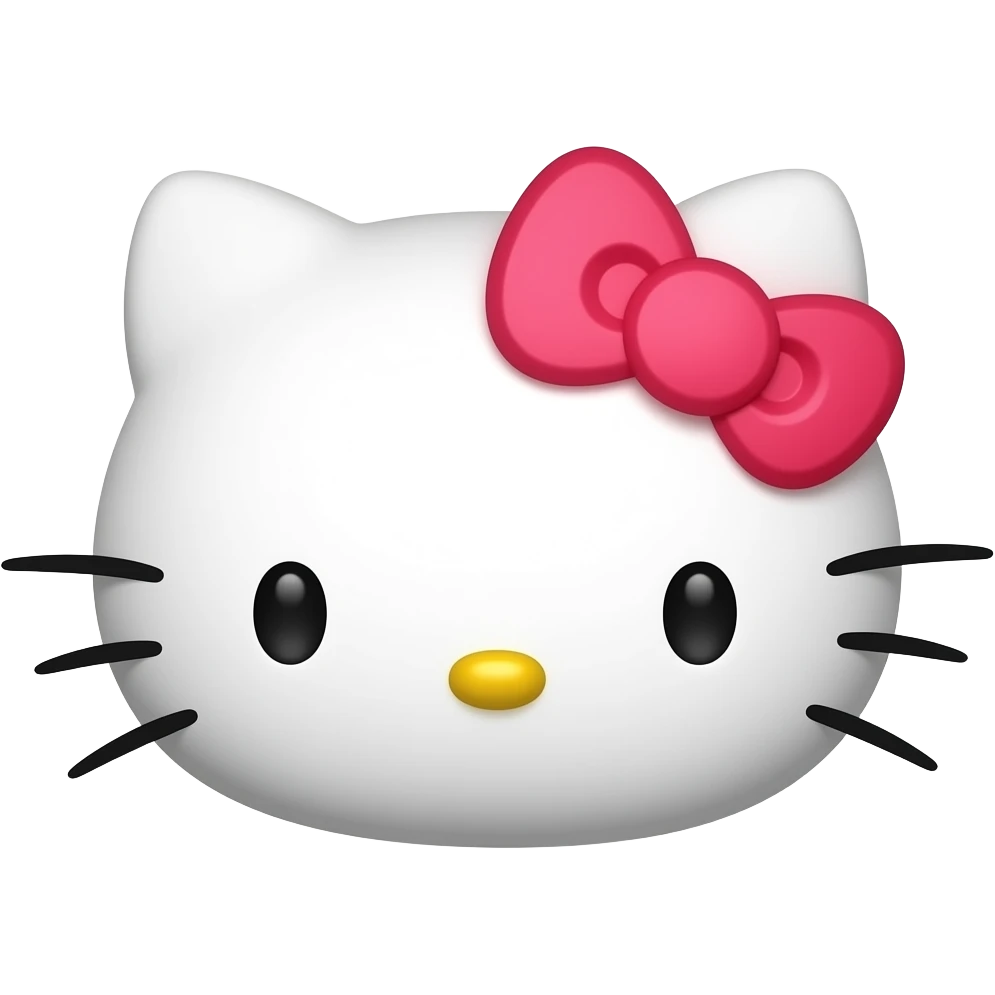 ايموجي هلو كيتي سعيد emoji