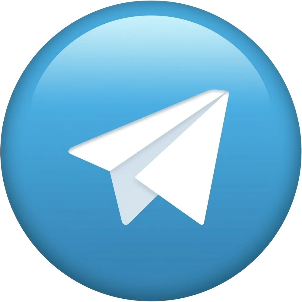 telegram logo emoji