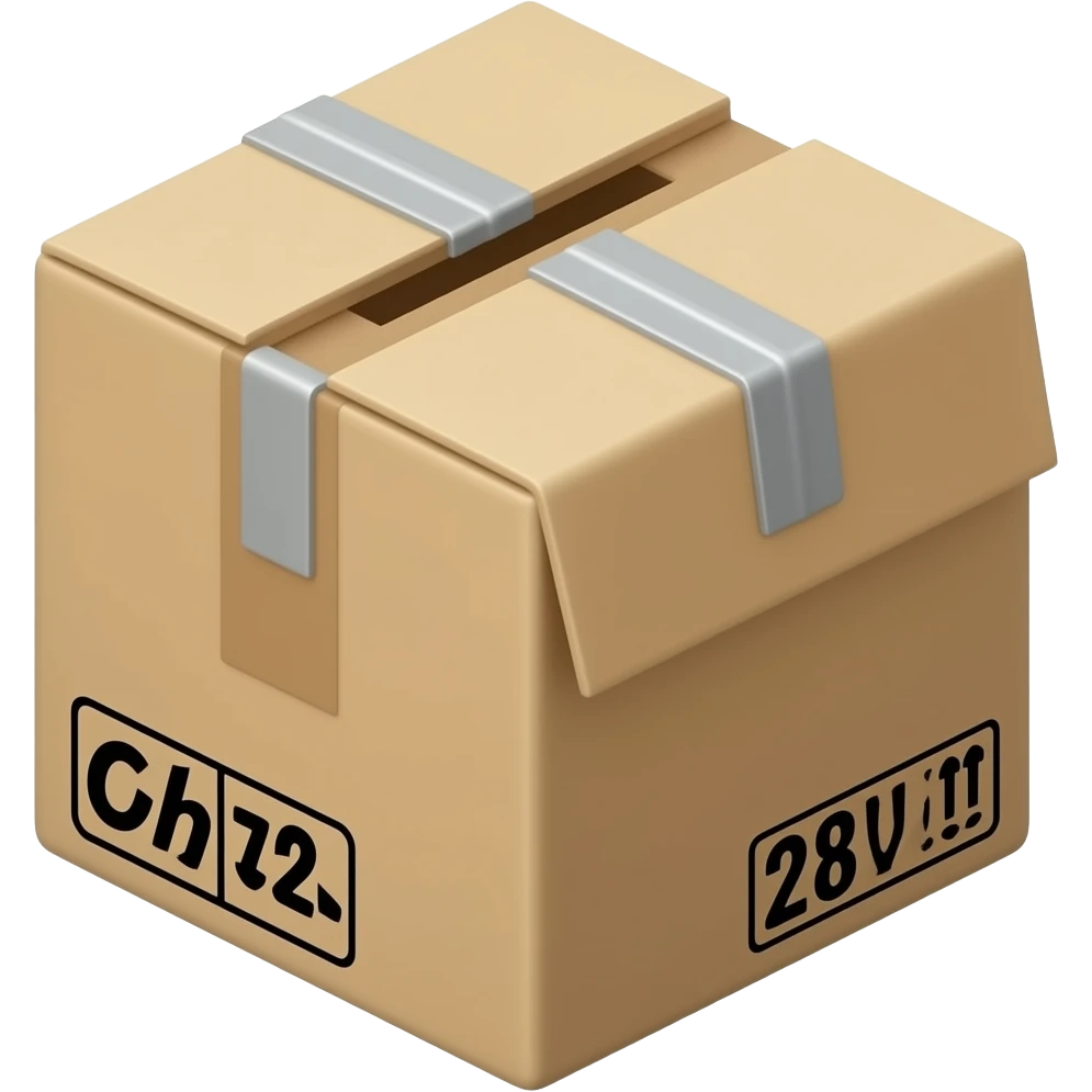 Cargo box emoji
