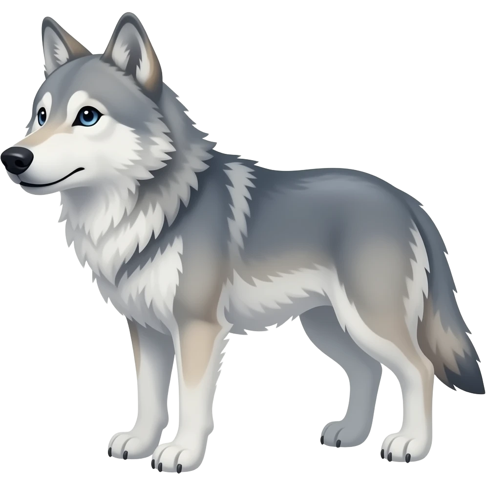 Wolf emoji