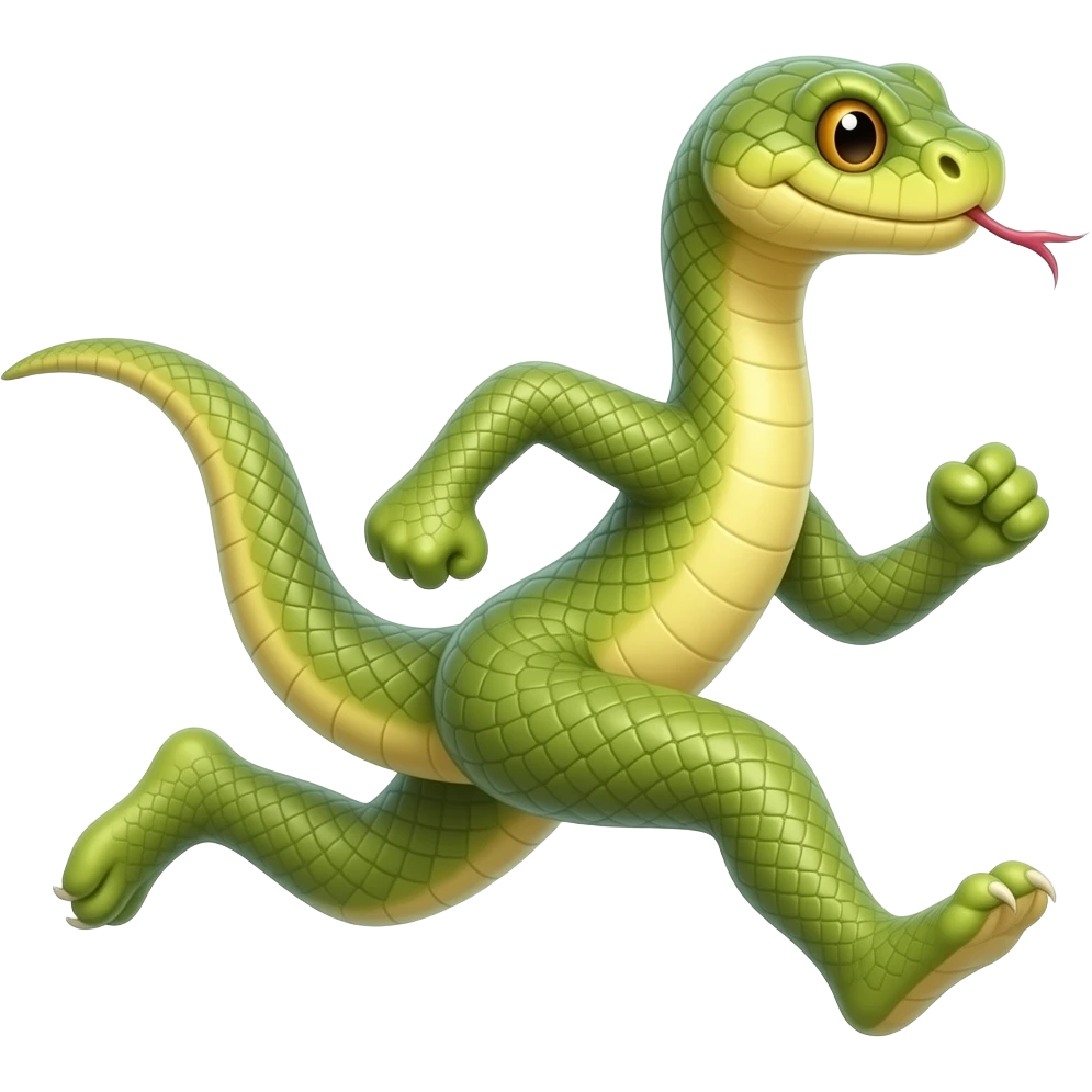 snake run emoji