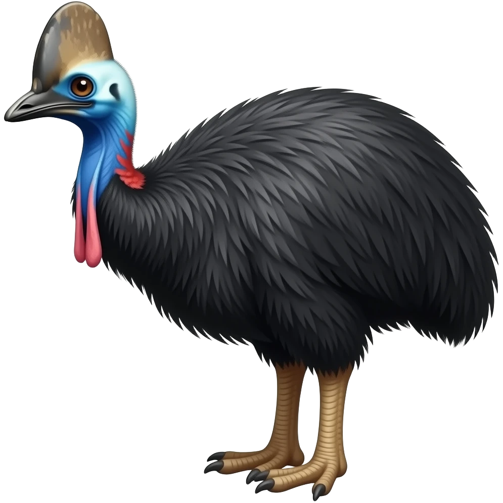 Cassowary emoji