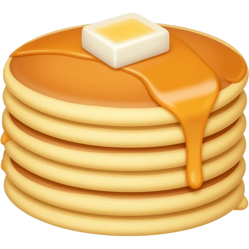 Thick fluffy pancakes emoji